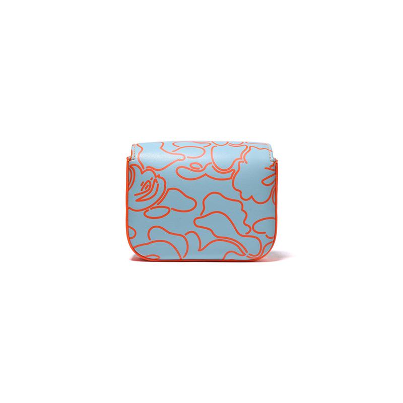 A Bathing Ape Fashionable Versatile Mini Crossbody Bag Women bags Blue Pink 0ZXBGW290002M