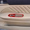 WZLN3 Ramka przycisku podnoszenia szyby Naklejka z włókna węglowego Pasuje do Alfa Romeo 159 2004-2011