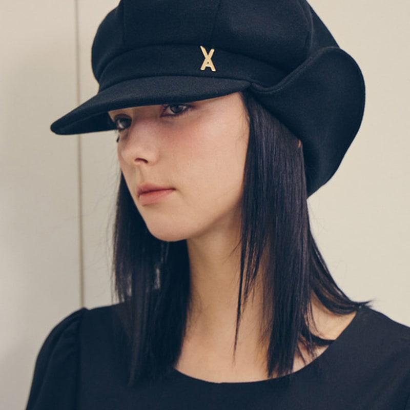 

Кепка газетчика VARZAR VA Stud Fly Черная FREE