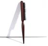 Portable Long Handle Boar Bristle Curling & Teasing Brush for Fluffy Hairstyles and Styling