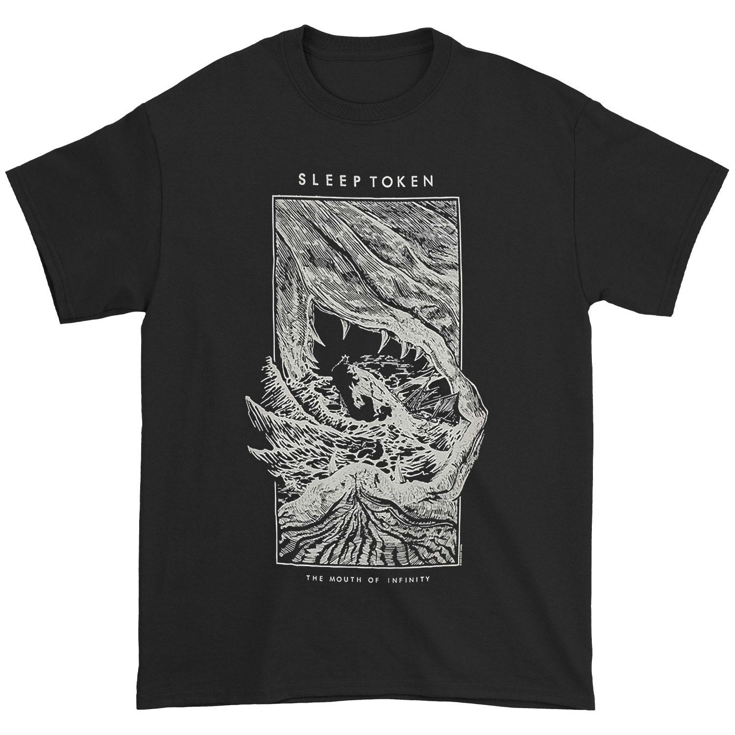 Men s Sleep Token The Mouth Of Infinity Slim Fit T-shirt Medium Black S