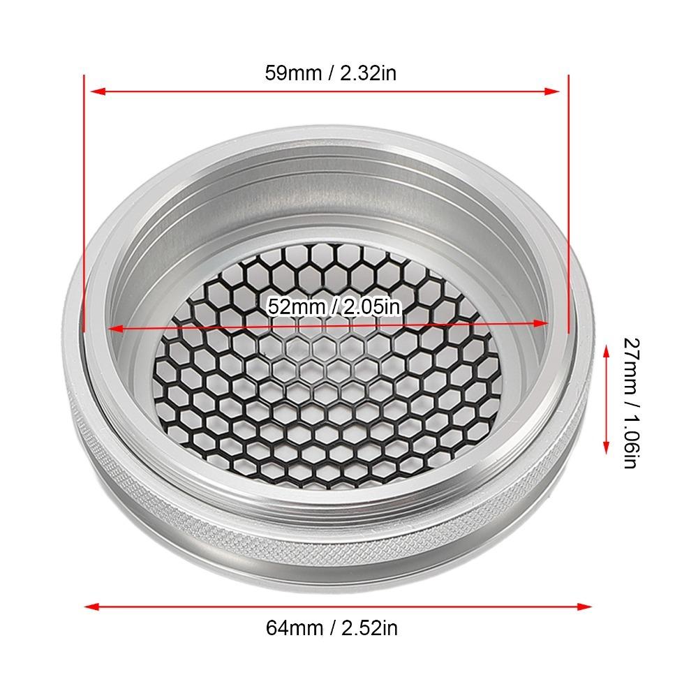 

2Pcs Metal Mesh Car Speaker Cover OD 64mm Speaker Guard Universal Subwoofer Guard Audio System
