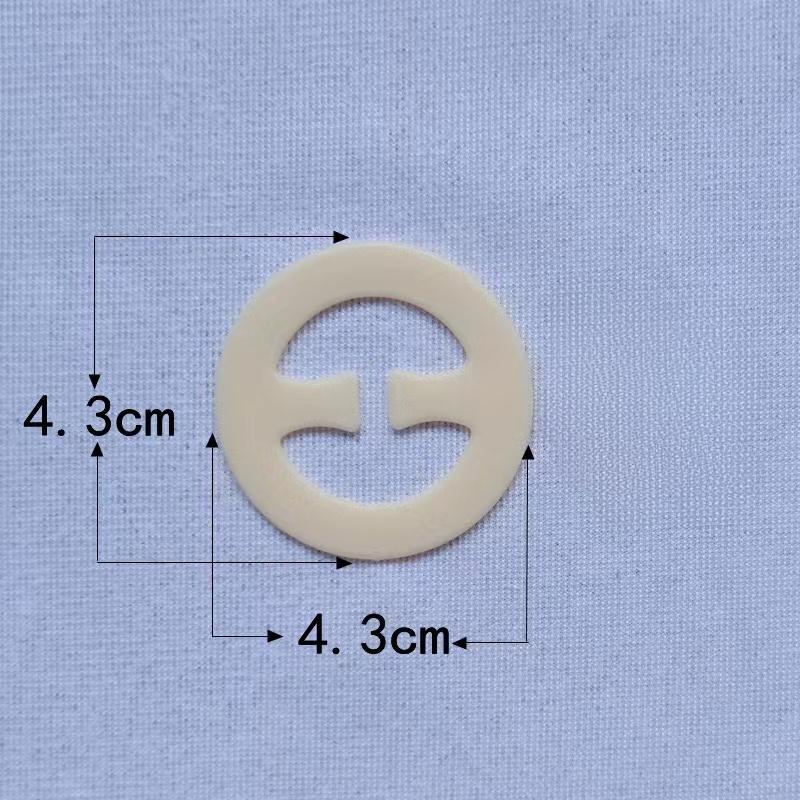 Unsichtbarer BH Rutschfeste Schnalle Schulterträger, Unterwäsche-Zubehör, Überkreuz-Rutschfest, Unsichtbarer Fixator, Verschiedene Formen von Clips