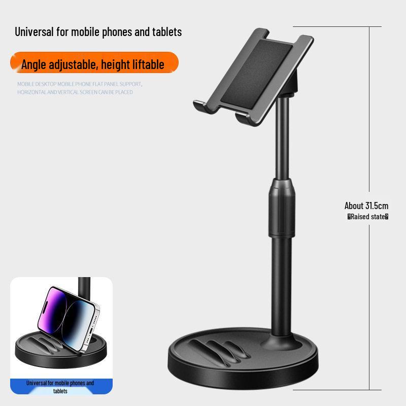 Adjustable Phone & Tablet Holder for Bedside and Desktop