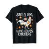 Funny Chicken Art For Girls Unisex Chick Flock Farmer T Shirt Vintage Unisex Comfortable Casual Top For Everyday Wear