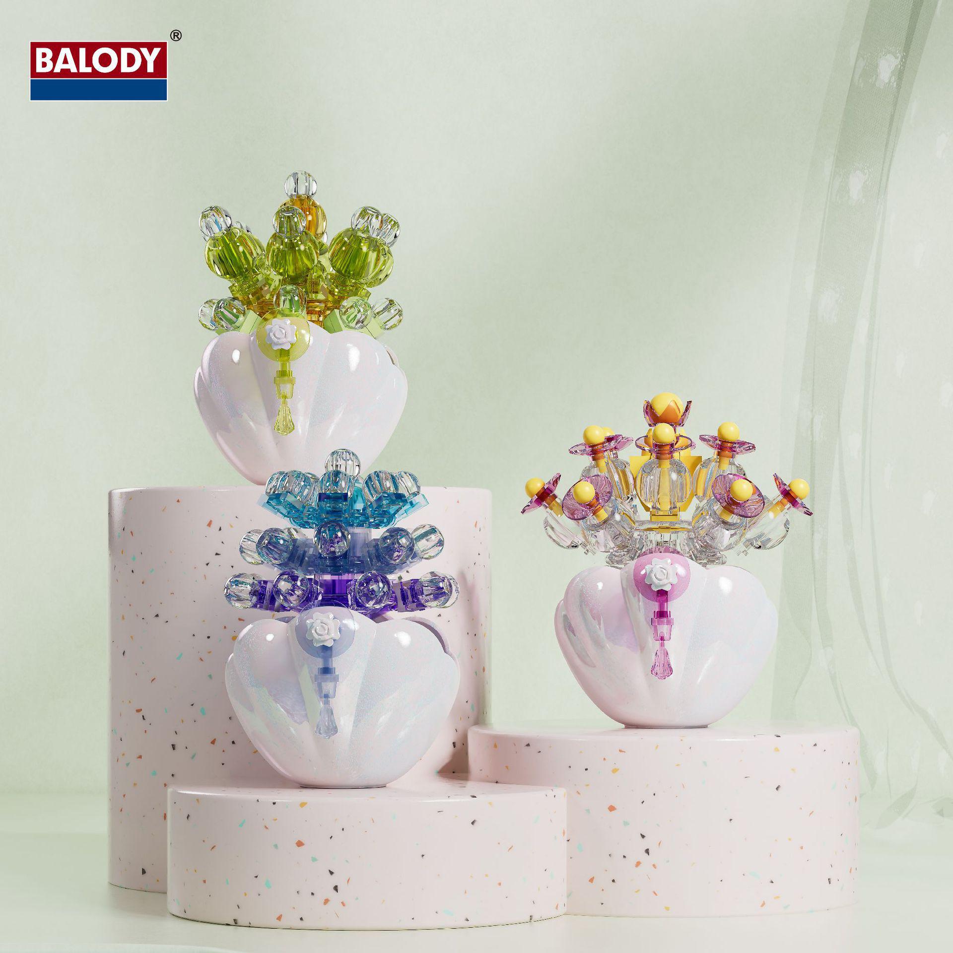 Beile Di Siren s Song Succulent Pot Building Blocks – Educational Toy for Kids