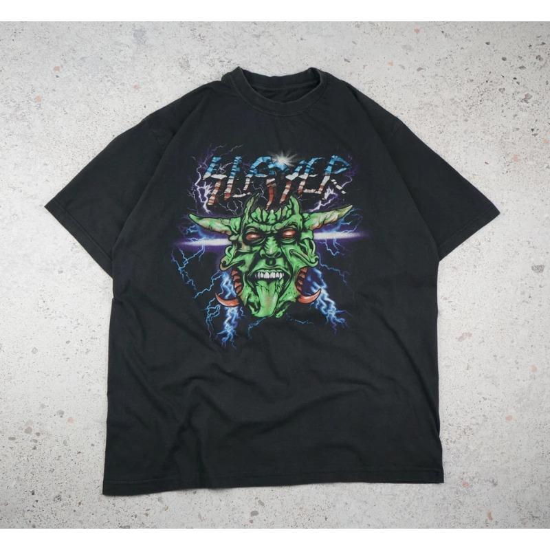 Vintage 90s Slayer Band TShirt Streetwear Harajuku