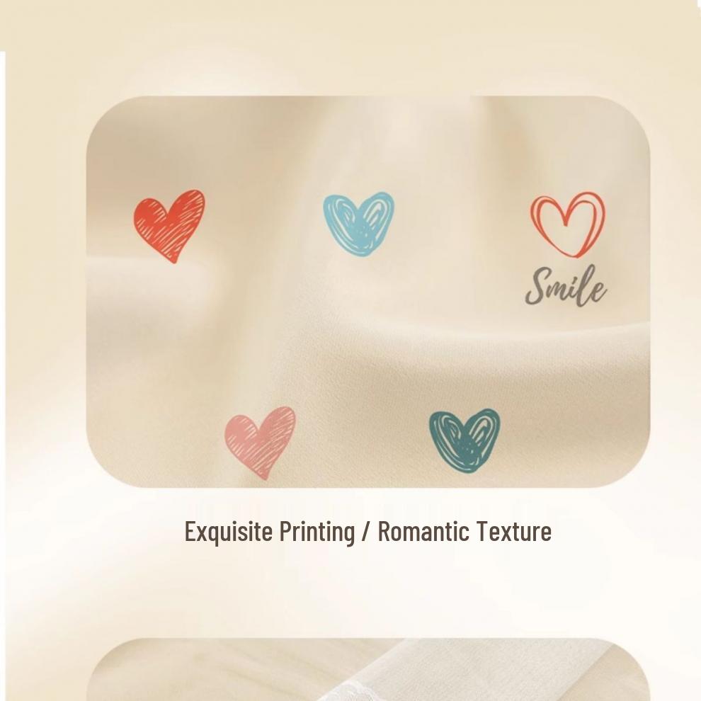 No-Punch Light-Blocking Bay Window Curtain Fabric for Bedrooms