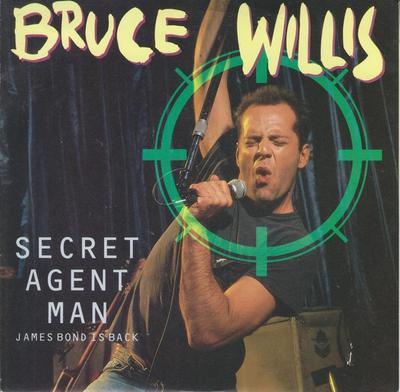 7inch Record BRUCE WILLIS - Secret Agent Man - James Bond Is Ba ZB41437 Motown 1982 UK Soul/Funk Used