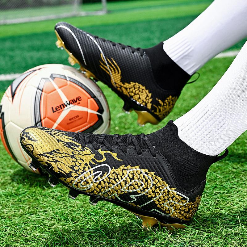 New youth football shoes mainly promote high-quality AG long nails TF broken nails non-slip breathable pad training shoes