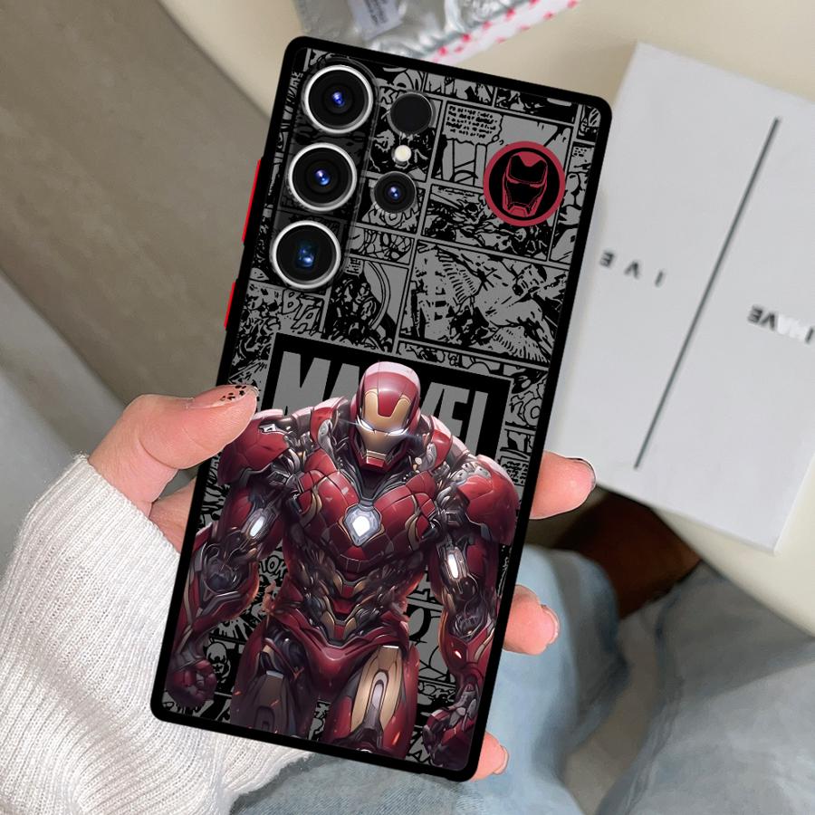 Marvel Deadpool Sipiderman Funda Phone Cover Case for Samsung Galaxy S26 S25 Ultra S20 S24 Plus S22 Note 20 10+ S21 S23 FE