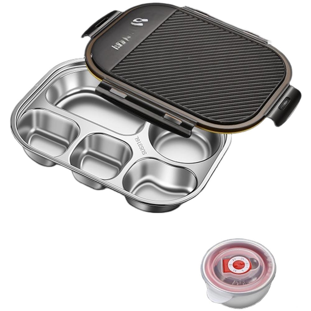 

Stainless Steel Lunch Box Safe For Food Leak Proof Container Compartmentalized Sections Microwave Safe Lunch Box China Mainland