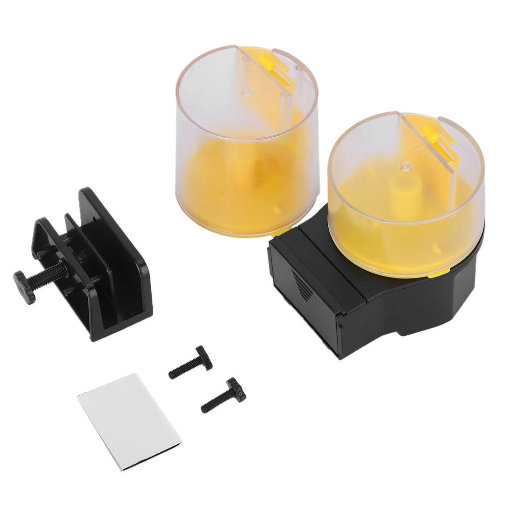 Automatic Fish Feeder Timed Flexible Convenient Clean Easy Installation Fish   Food Dispenser