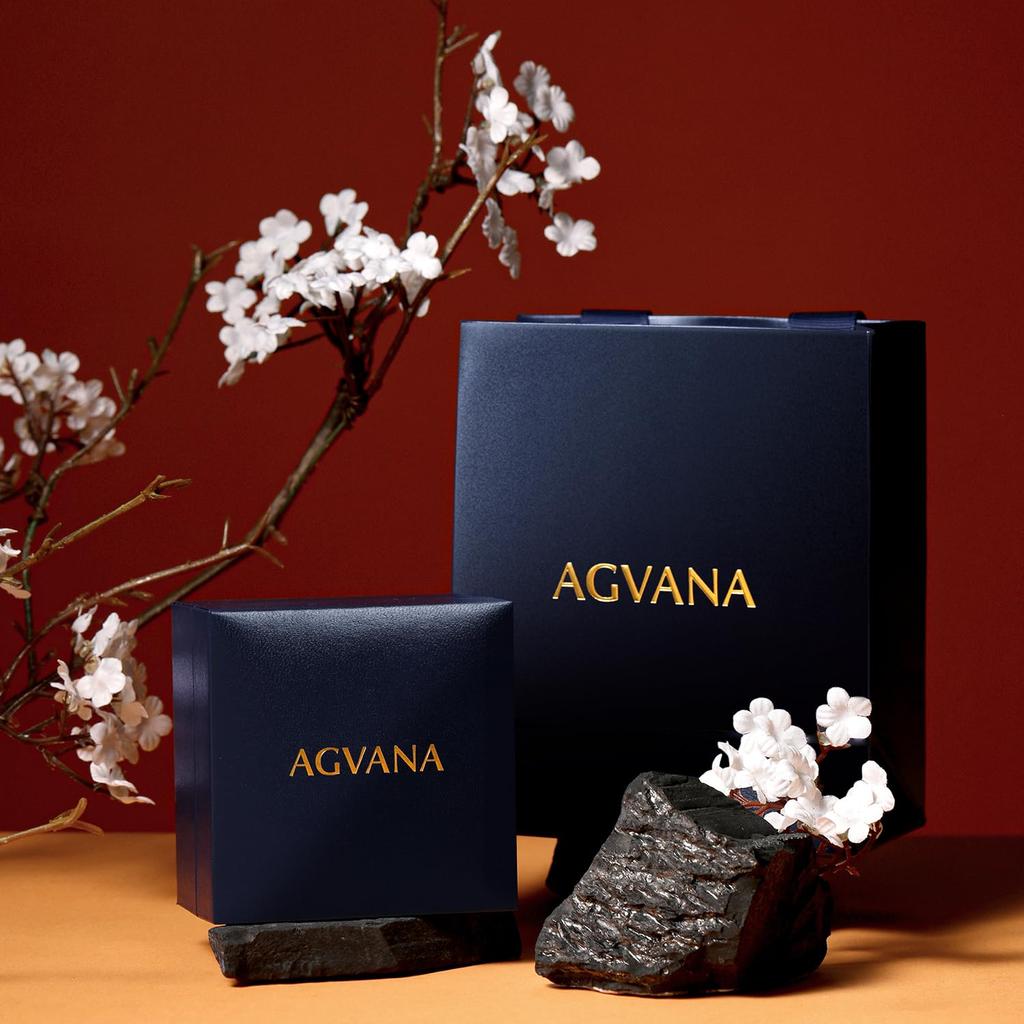 AGVANA Pure Round Synthetic Diamond Cross Platinum Gift Wrapping Included Women's Necklace, 0.52ct Lab-Grown Diamond, DEF/VS Cut, Pendant, Silver,