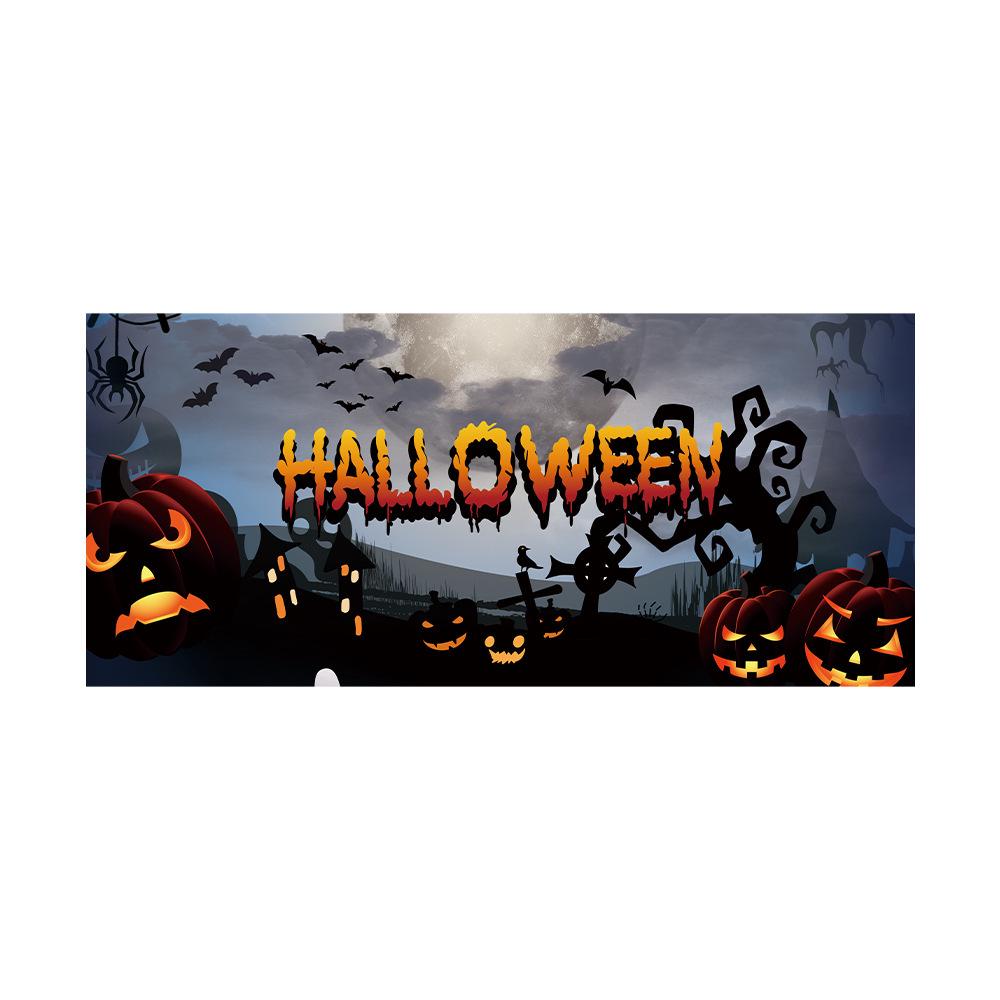 Halloween & Christmas Garage Banner Decorations