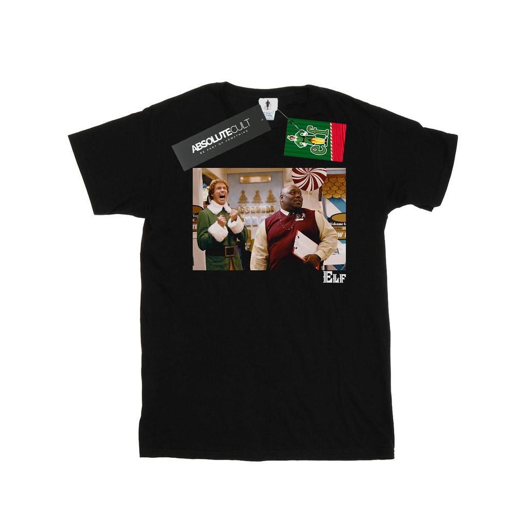 Elf Mens Christmas Store Cheer T-Shirt