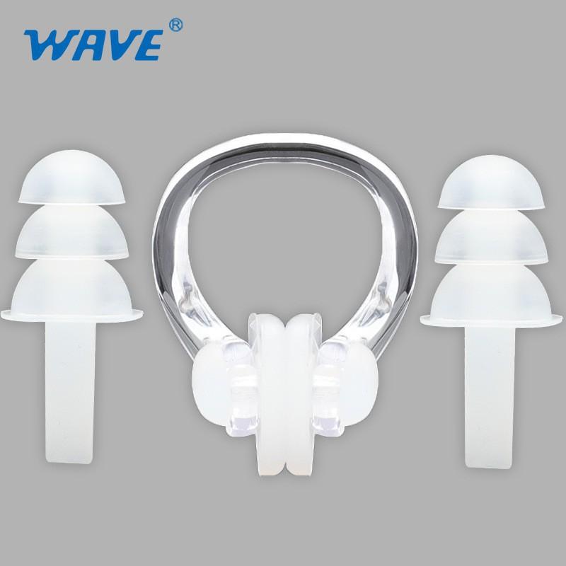 

Silicone Nose Clip Ear Plug Set Comfortable прозрачный