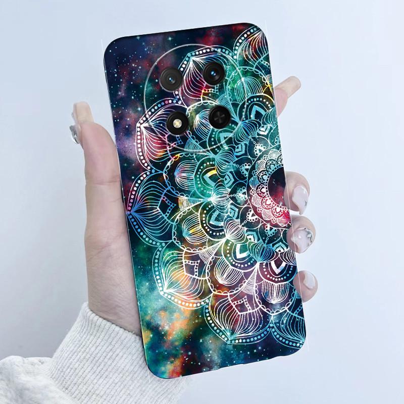 For Honor X9C Case 6.78 inch Bumper Shells Flower Girl Design Soft Silicone Protective Cover for Honor Magic7 Lite Coque fundas