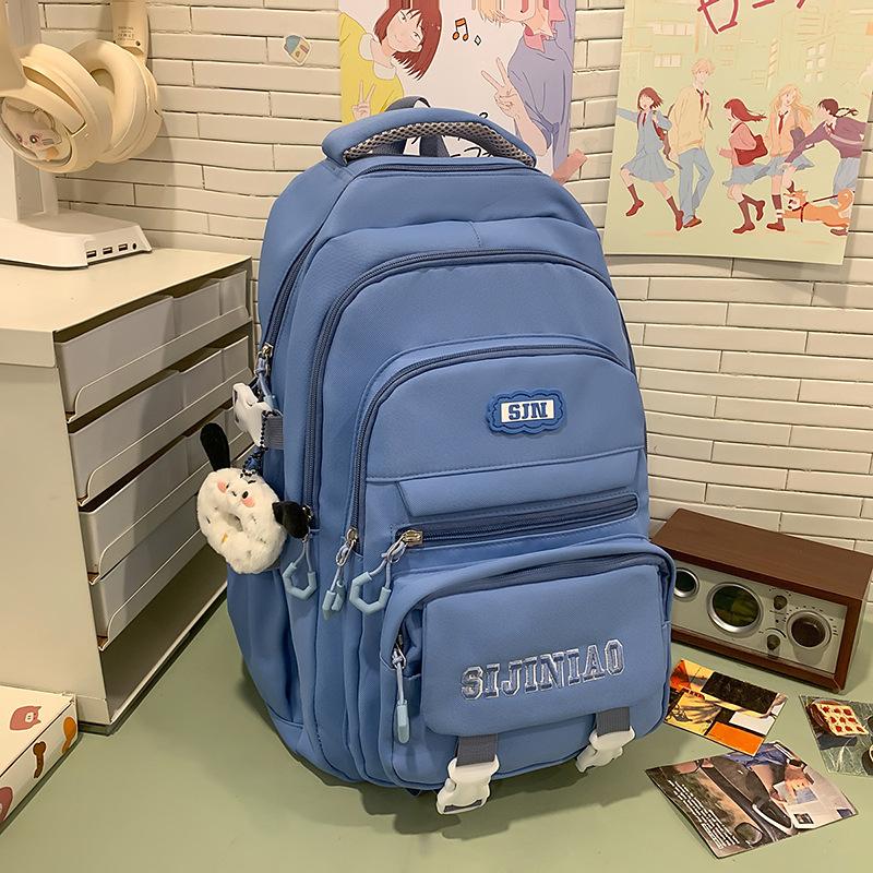 New High-value, Fresh and Sweet Dopamine Backpack, Lightweight and Large-capacity Backpack for Junior High School Students
