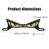 Eye Shape Motorcycle Brake Light, License Plate Tail Safety Lamp for Night Riding, Enhanced Visibility for Daily Commuting