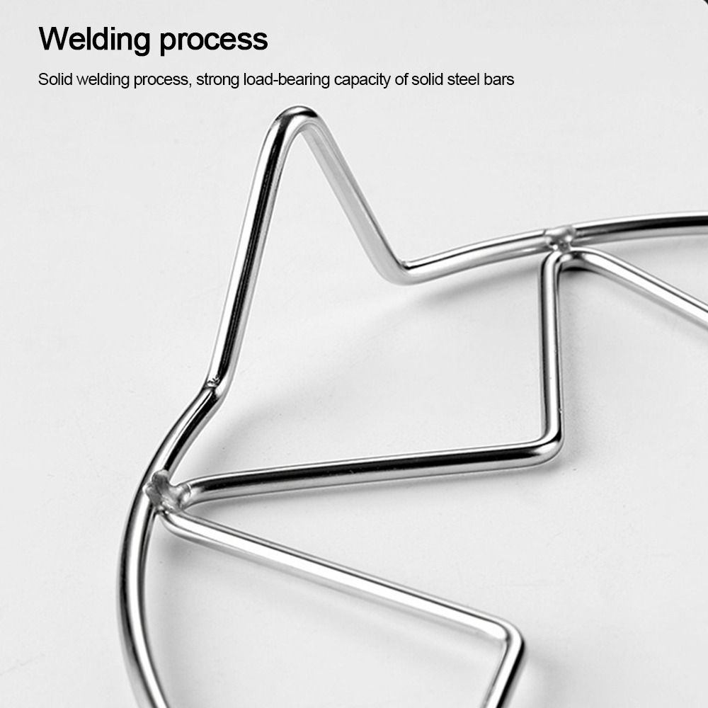 New Stainless Steel Egg Steamer Rack Round 7 Egg Hole Egg Steaming Stand Heavy Duty Steaming Holders Pressure Cooker Accessories