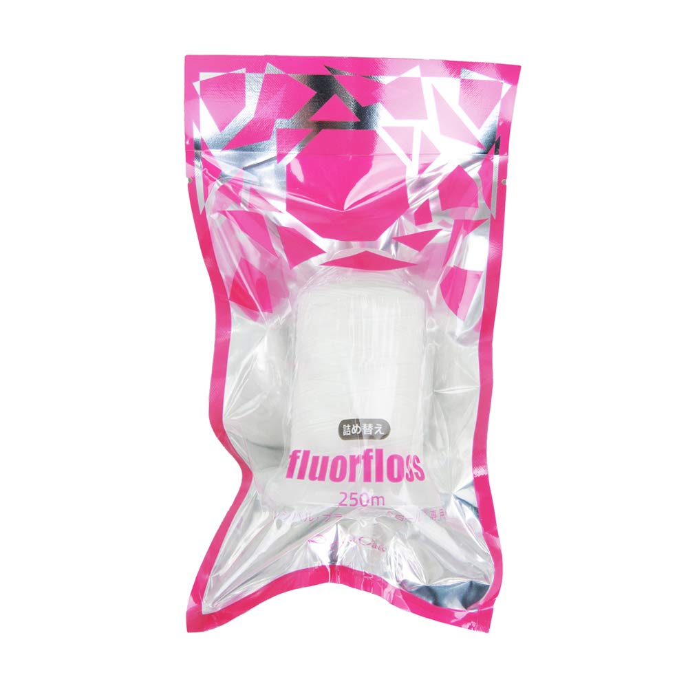 

Oral Care Floor 250m Dental Clinic Product Floss, Refill, White, белый