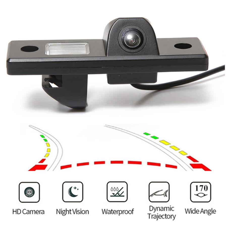 Car Rear View Camera w/Dynamic Trajectory For Chevy Epica Lova Cruze Lacetti HHR