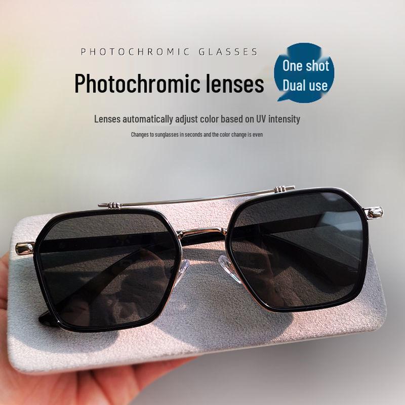 

2025 Мужские Модные Доминантные Поляризационные Солнцезащитные Очки с Защитой от УФ-лучей для Вождения Glasses + White Soft Case + Cloth