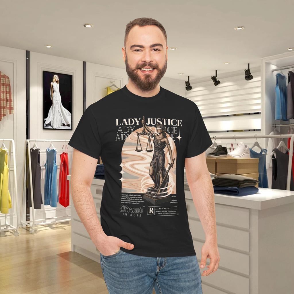 Lady Justice Artwork T-Shirt