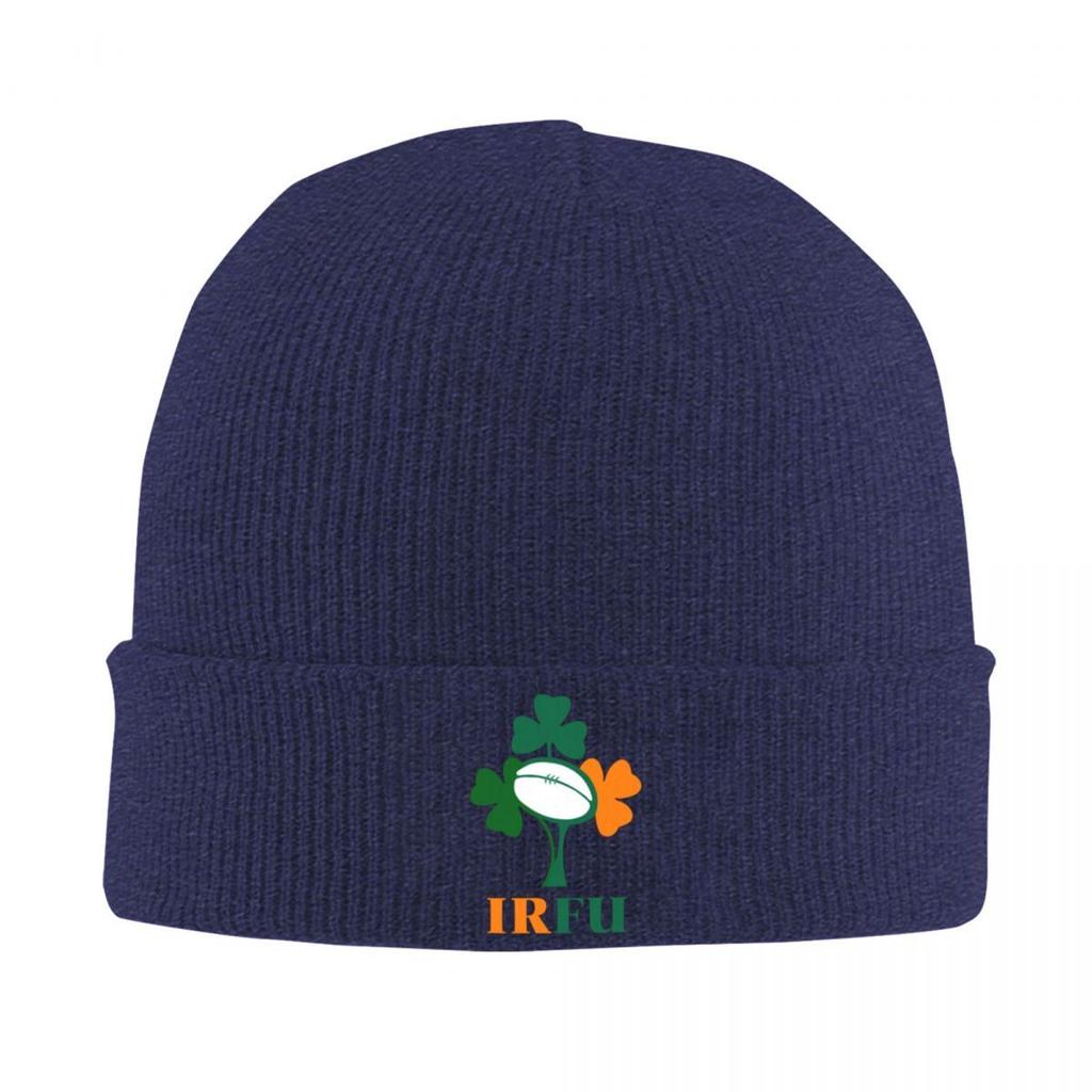 Irland RugbyLAG Varm Stickad Mössa Hip Hop Mössa Höst Vinter Utomhus Mössor för Män Kvinnor Vuxna