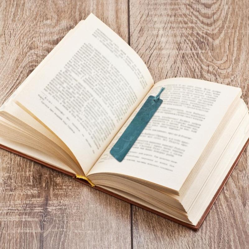 Leather Bookmarks Book Page Holder Page Markers Reading Accessories Gifting For Book Lovers Students Readers Adult