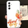 New Hot Fashion Spritzs Aperols HD Clear Transparent Phone Case For Samsung Galaxy A52,A12,A51,S24,S23,S22ULTRA,S21 Edge,S20LITE