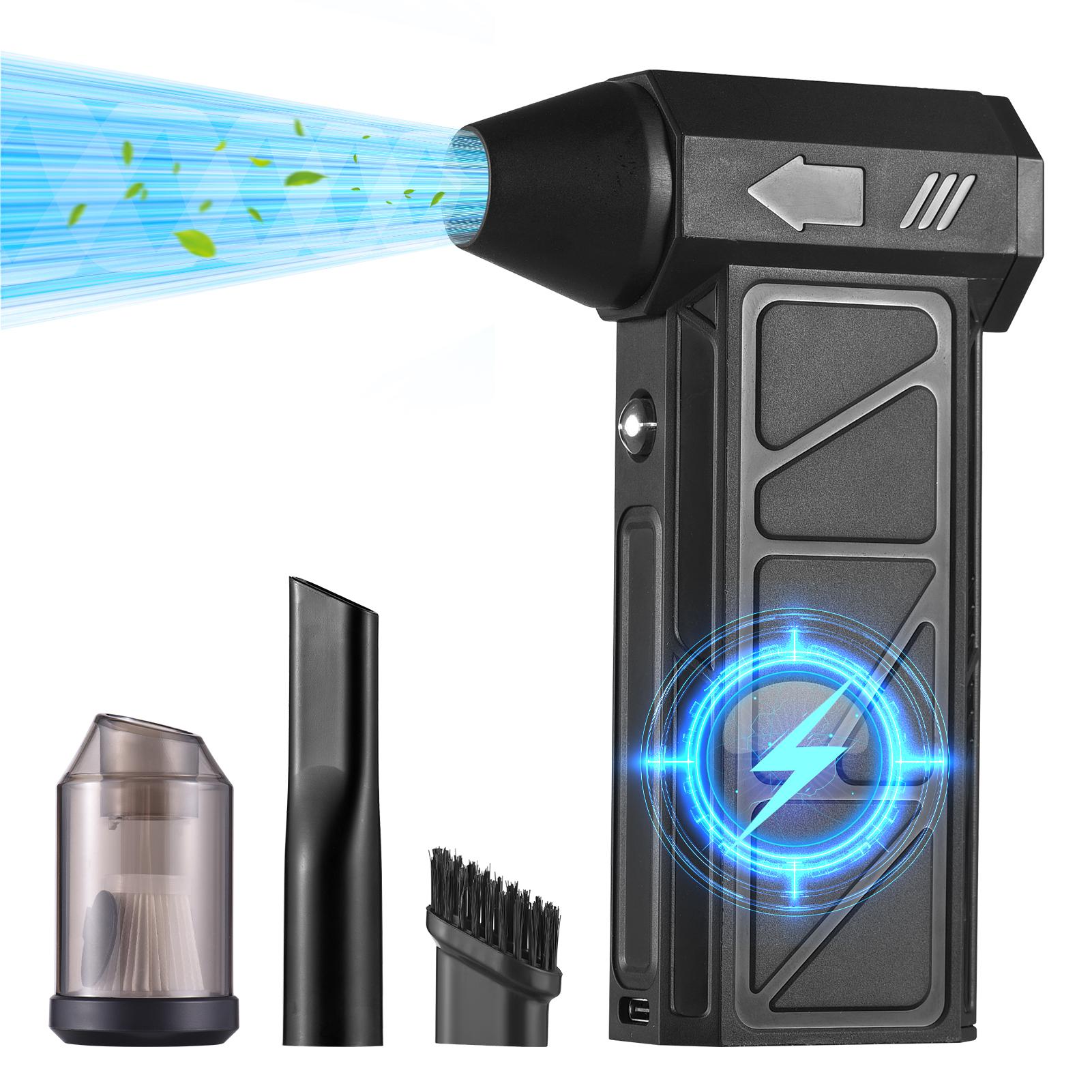 

4 в 1 160 Вт электрический пылесос с подсветкой 130000 об/мин 4 скорости регулируемый беспроводной портативный струйный пылесос