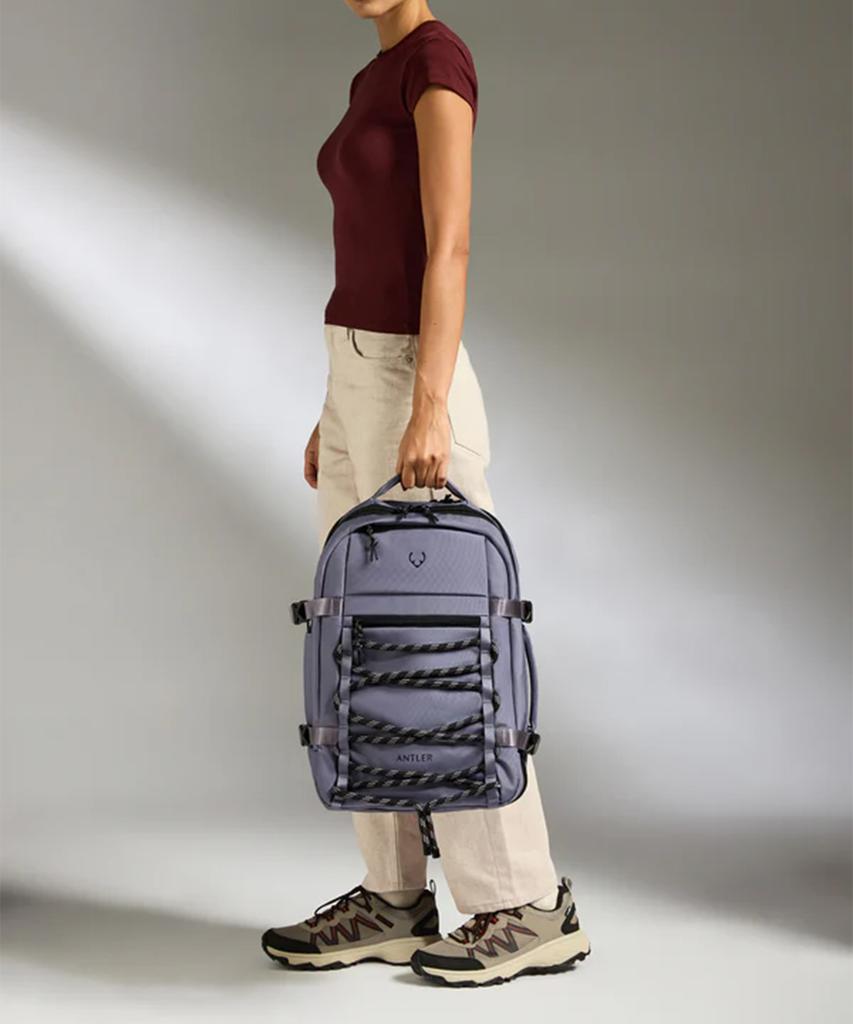 Antler [Antler] Discovery Backpack - Meadow Purple