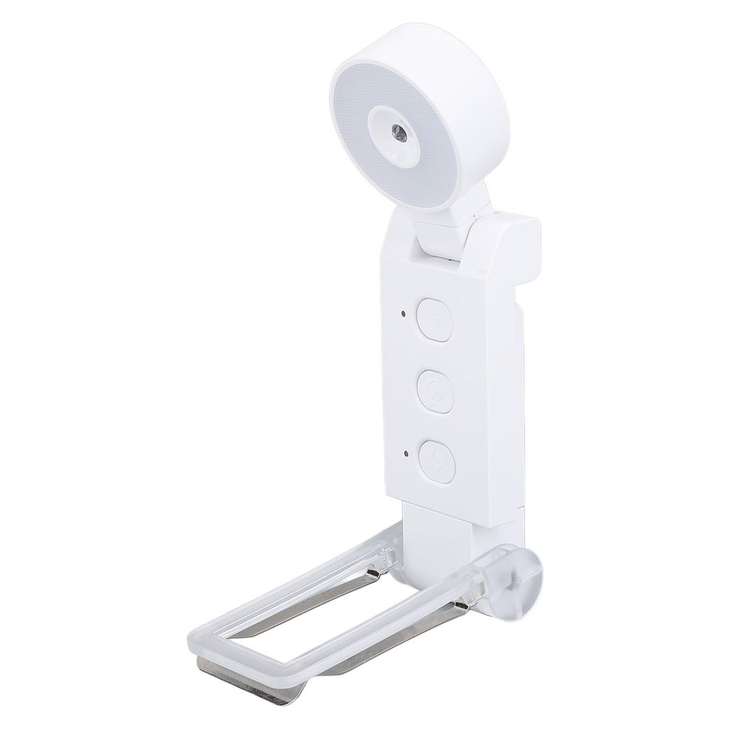 USB Rechargeable Book Reading Light 5 Colors 6 Brightness Dimmable Clip On LED Reading Lamp with Timer Foldable