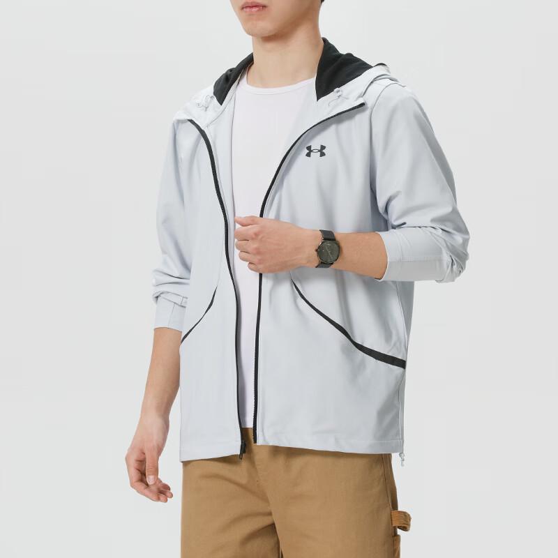 Under Armour Men s Woven Hooded Jacket 2XL