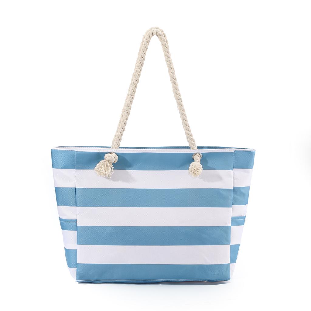 New printed beach bag large-capacity casual shoulder handbag simple and fashionable summer travel tote bag