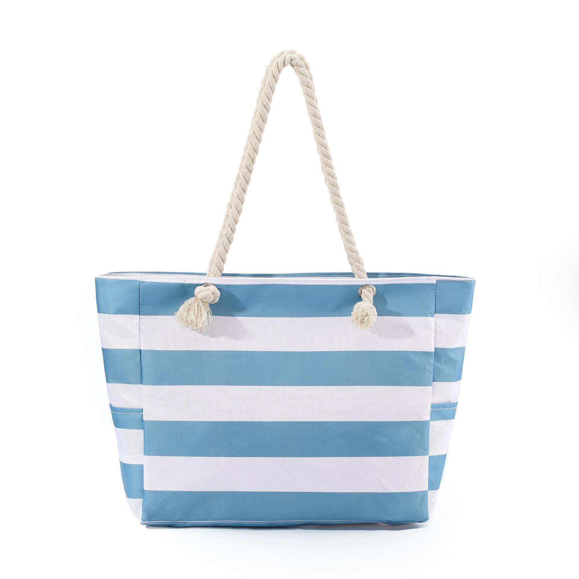 

New printed beach bag large-capacity casual shoulder handbag simple and fashionable summer travel tote bag 42*13*36CM
