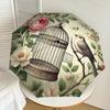1PC birdcage flowers Umbrella-8-Rib Reinforced, Automatic Open, Lightweight & Durable, Cute Fashion Accessory for Outdoor, Beach, or Casual Use, Beach