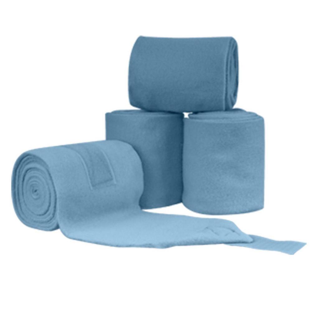 Secure Horse Leg Protector Wraps Set of 4 with Stable Fastening for Equestrian
