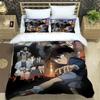 Detective Conan Carton Beding Sets Exquisite Bed Suplies Set Duvet Cover Bed Comforter Set Beding Set Luxury Birthday Gift