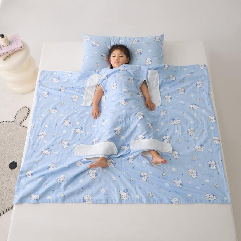 A Cotton Kids Sleep Sack Quilt Baby Toddler Wearable Blanket Washable