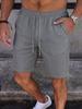 Mens Summer Jacquard Loose Casual Sports Beach Shorts