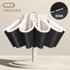 Large oversized men's double reinforced wind-resistant safety reflective strip sun protection parasol outdoor