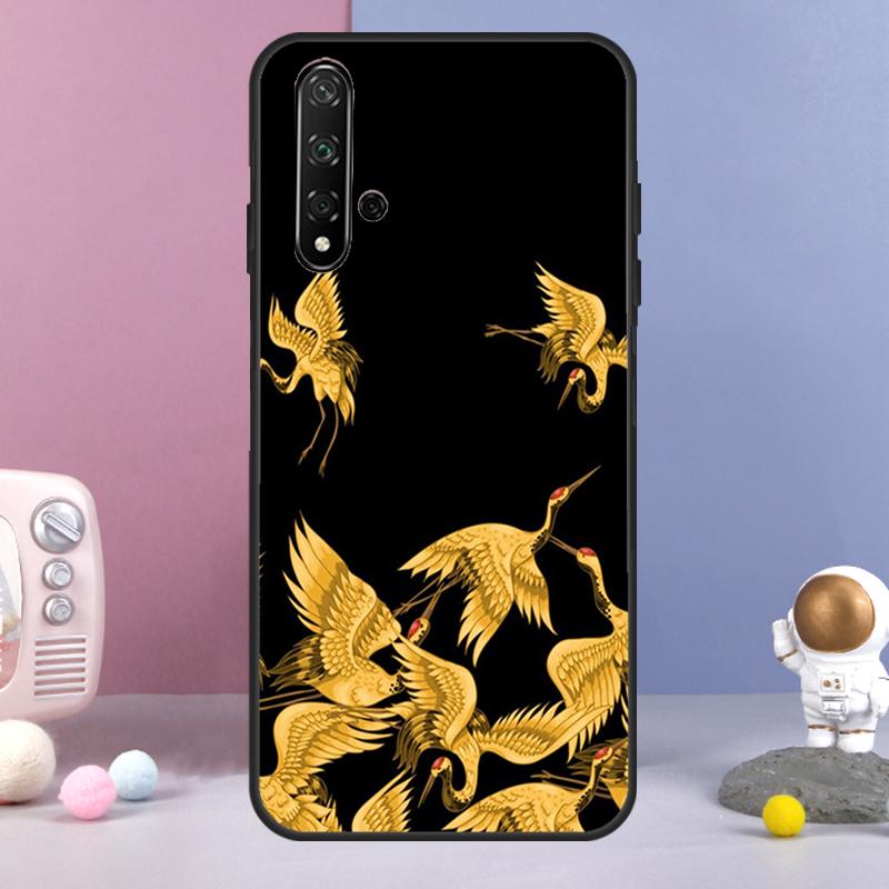 Japanese Style Art For Huawei Nova 9 10 SE 3i 7i 8i 11i 12i Y60 Y61 Y70 Y72 Y73 Y90 Y91 P20 P30 P40 Lite Case