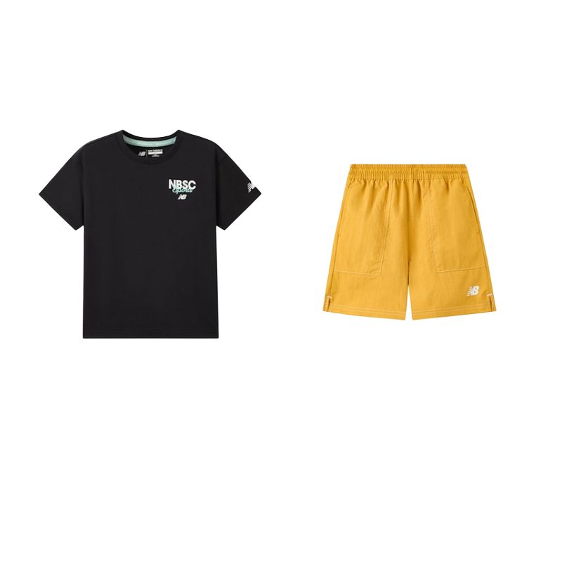 New Balance Повседневная спортивная одежда NBSC Черный Детский Возраст 3-7 Лет 2SF2E153-BK 110