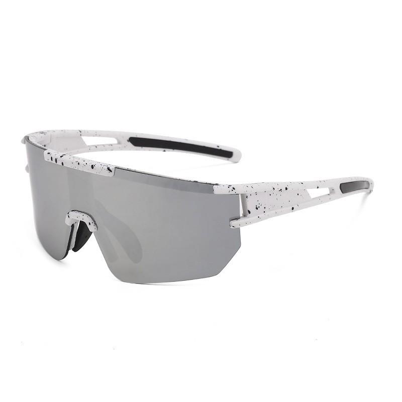 Futuristische Sport-Sonnenbrille aus einem Stück, UV400-Schutz & Augenschutz für Radfahren im Freien 1826