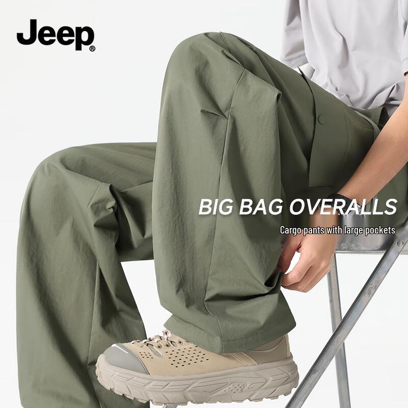 

JEEP Men s 2026 Spring Straight-Leg Cargo Pants 2XL