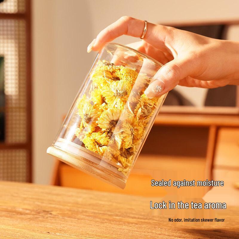 Qiwei Food Grade Glass Storage Jar