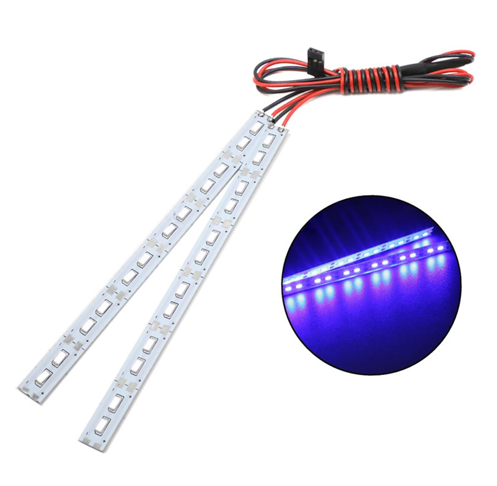 

SHEAWA RC Car Lights LED Lamps 24 Pieces Bottom Lights Sturdy Aluminum Modification Universal Parts Compatible with Kyosho KYOSHO and Tamiya RC Cars синій